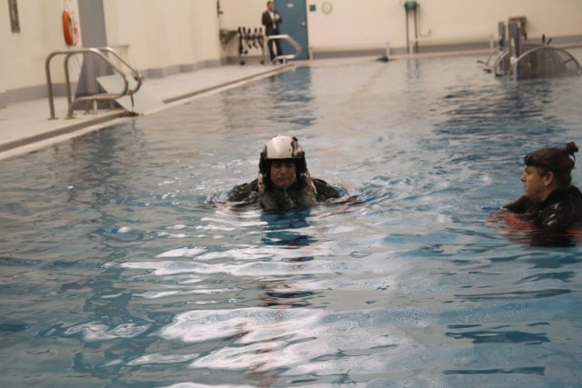 16th CAB Aviation Water Survival Training