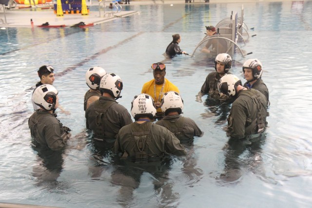 16th CAB Aviation Water Survival Training