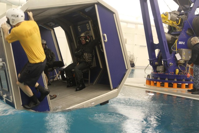 16th CAB Aviation Water Survival Training