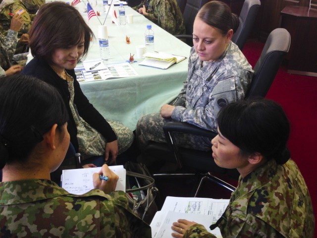 Japanese, American female service members discuss challenges, opportunities of serving