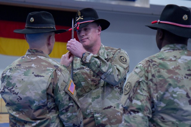 Troopers farewell first squadron CSM