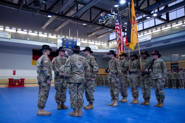 Troopers farewell first squadron CSM