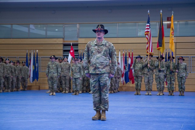 Troopers farewell first squadron CSM