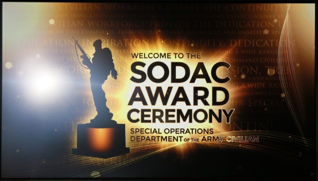 USASOC honors civilian employees for their accomplishments