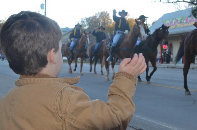 First Team participates in Salado Christmas parade