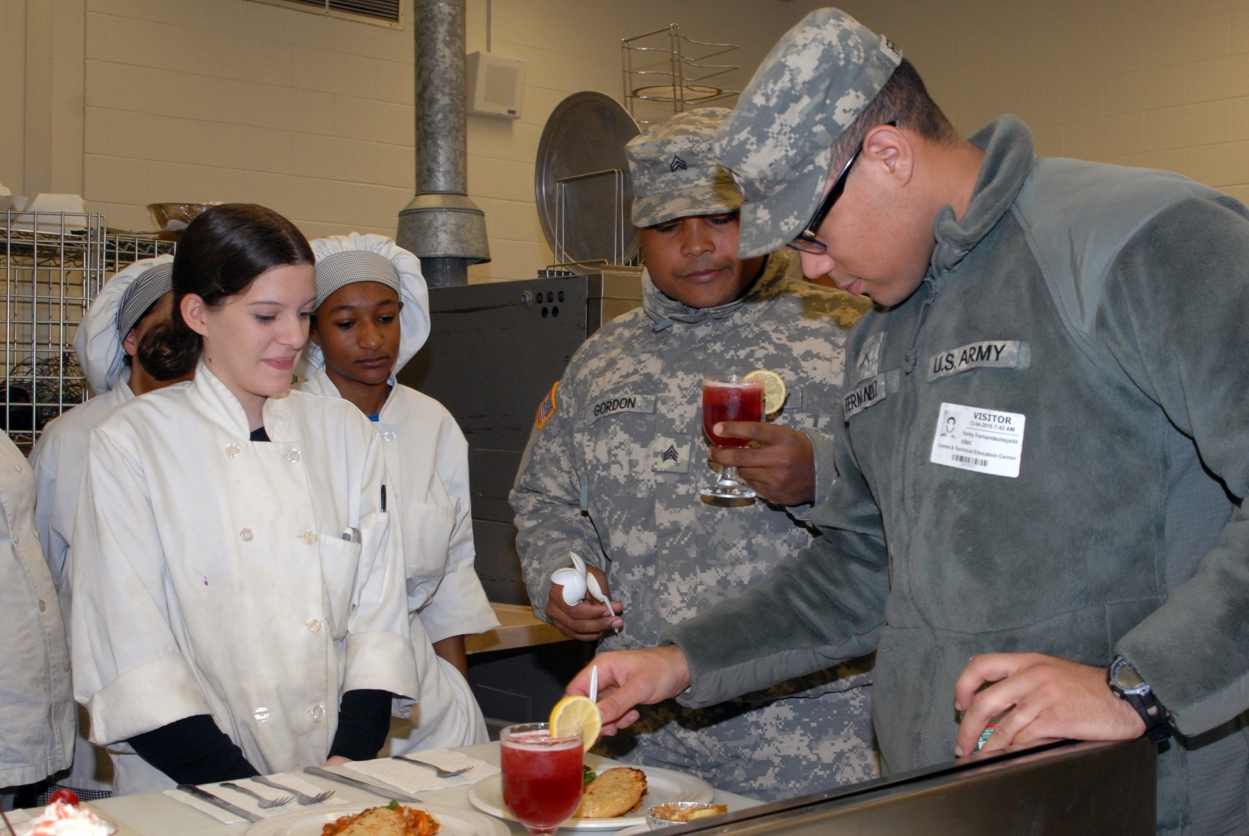Meals, Ready-to-Savor: Student Chefs Show Cooking Chops with Army Chow ...