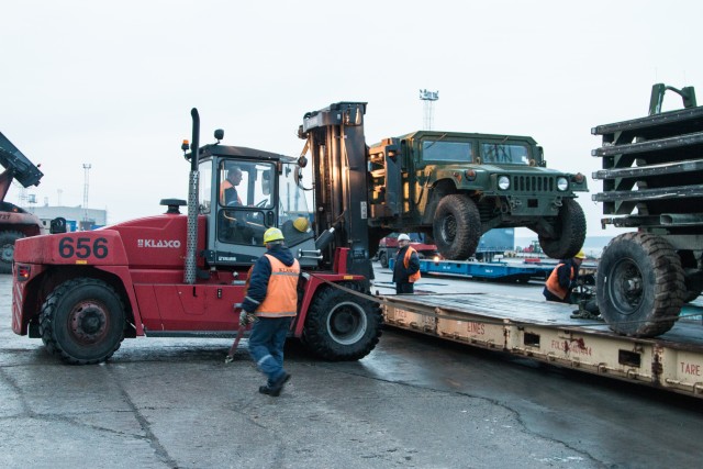 624th MCT oversees shipment of EAS equipment 