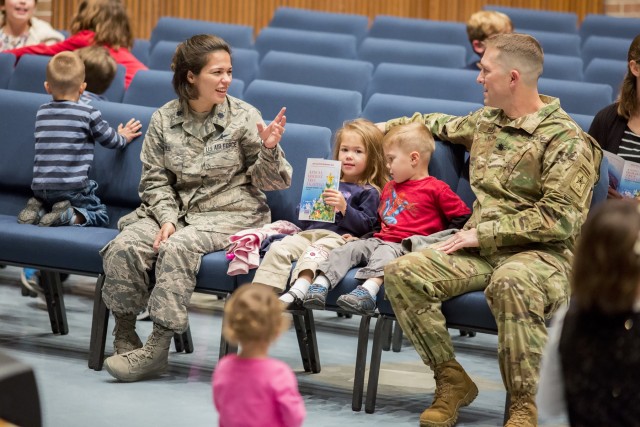 Holiday tree, Santa signal start of holiday season on Joint Base Myer-Henderson Hall
