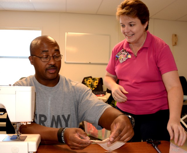 Fort Hood WTB Soldiers enjoying new challenge of 'threads and seams'
