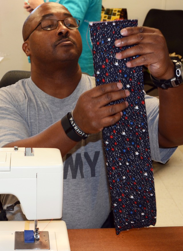 Fort Hood WTB Soldiers enjoying new challenge of 'threads and seams'