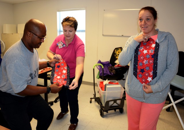 Fort Hood WTB Soldiers enjoying new challenge of 'threads and seams'