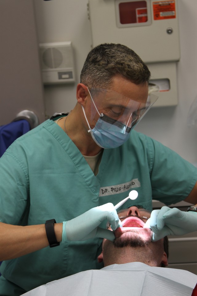 618th Dental Command Assists Local Retirees