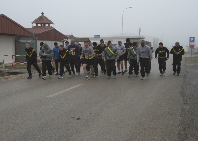 NCNG Soldiers "Dash for Cash" around the world