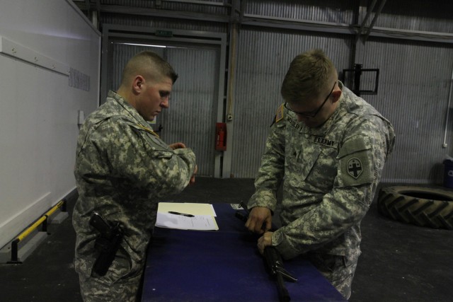 US Soldiers in Kosovo compete to be December's Soldier of the Month