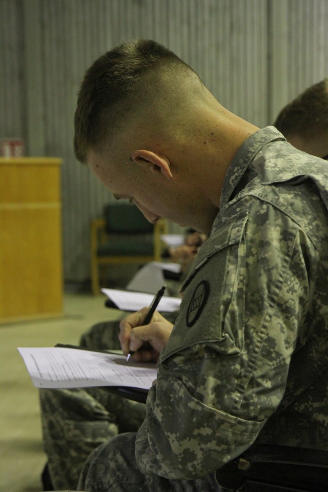 US Soldiers in Kosovo compete to be December's Soldier of the Month