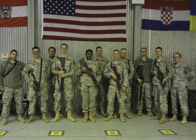 US Soldiers in Kosovo compete to be December's Soldier of the Month