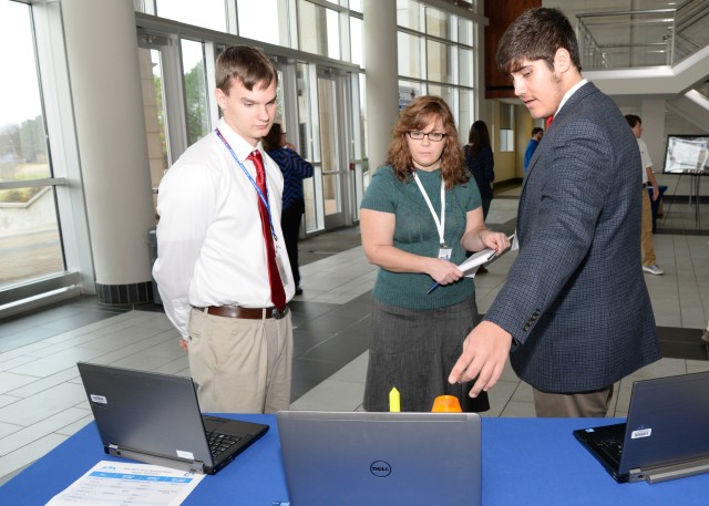 Volunteers inspired by STEM students at UAHuntsville