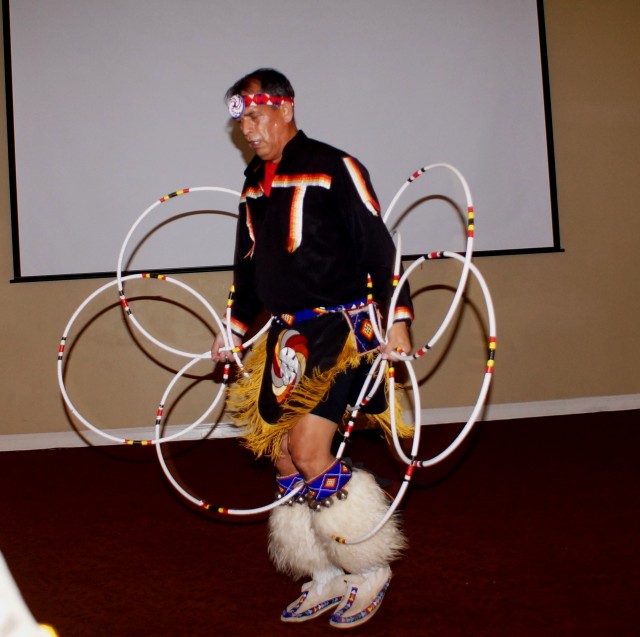 Hoop Dance demonstration
