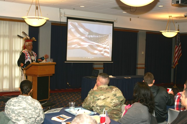 Speaker shares Ho-Chunk traditions with Fort McCoy audience