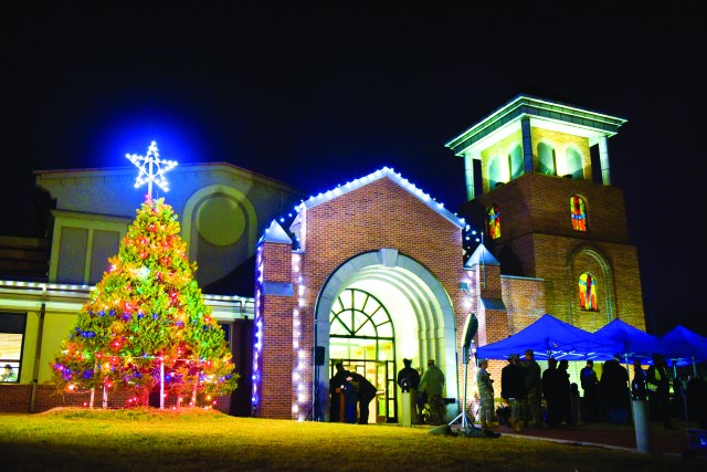 Soldier Memorial Chapel shines