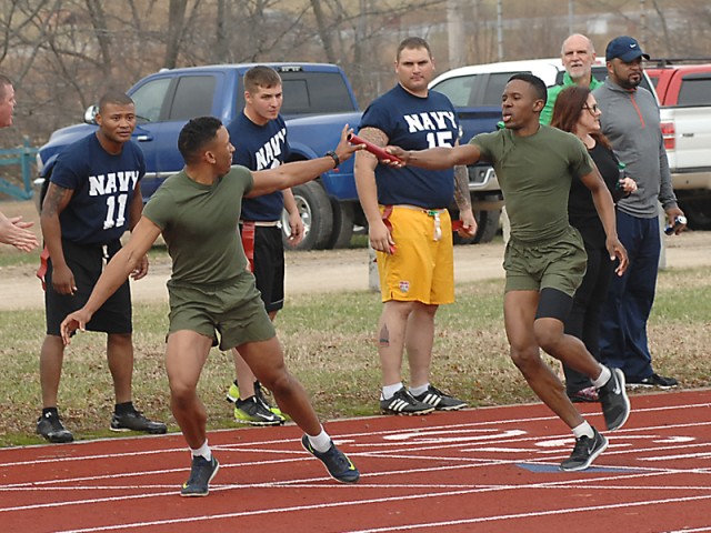 Army beats Navy in post's annual flag-football game