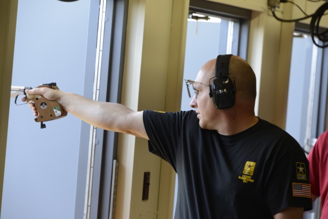 Army marksmen prepare for 2016 Olympic trials