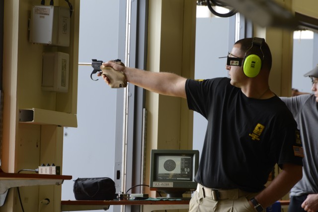 Army marksmen prepare for 2016 Olympic trials
