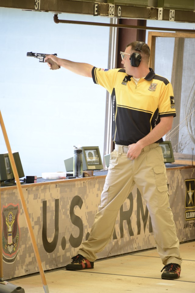 Army marksmen prepare for 2016 Olympic trials