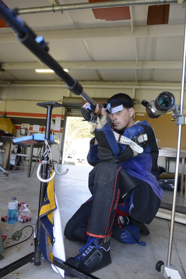 Army marksmen prepare for 2016 Olympic trials