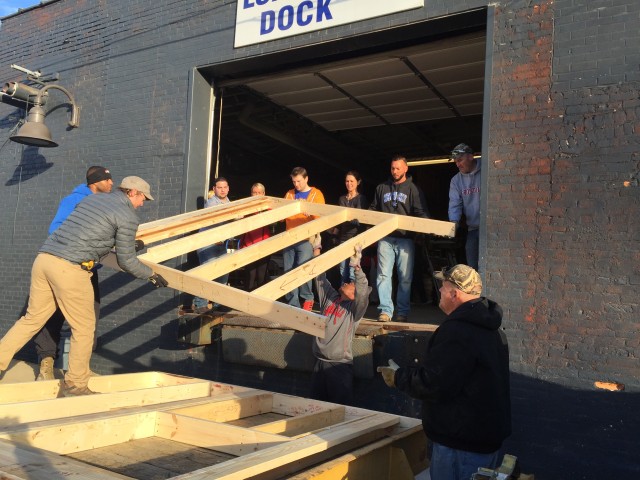 District employees help build homes for the holidays