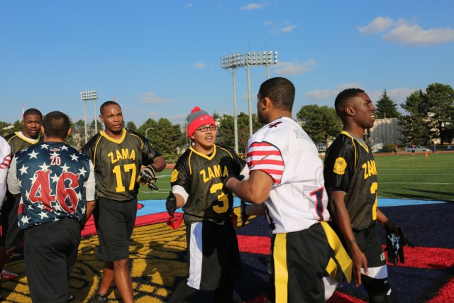 Army, Navy annual flag football game creates great camaraderie
