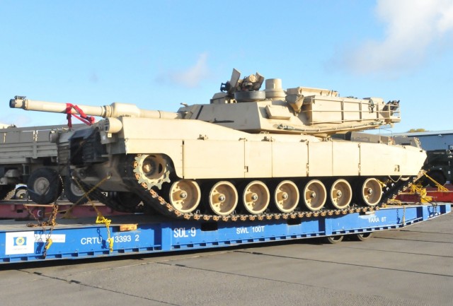 How to move an armor brigade across Europe