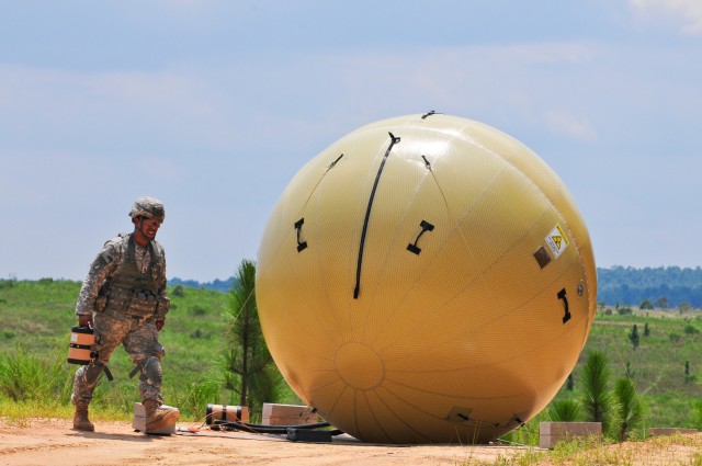 Inflatable satellite antenna