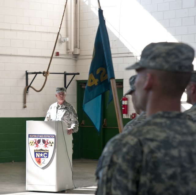 New commander, same mission: 42nd CST change of command