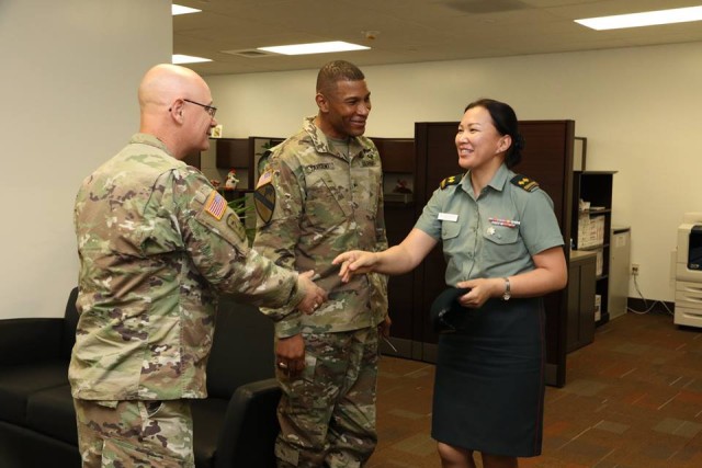 RHC-P Command Team Welcomes Mongolian Chief Medical Officer