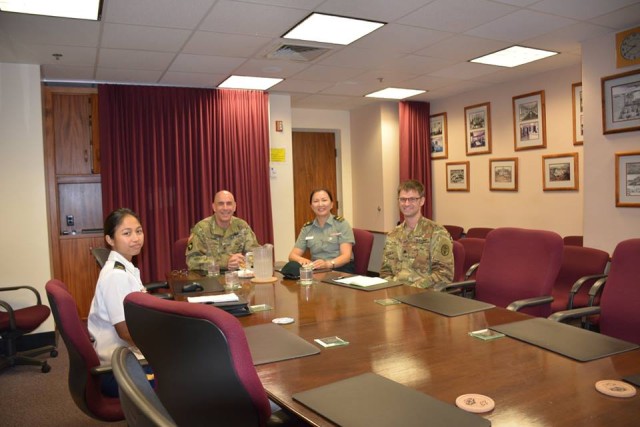 TAMC welcomes Mongolian Chief Medical Officer