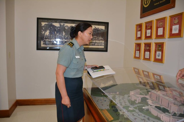 Mongolian CMO learns about TAMC's History