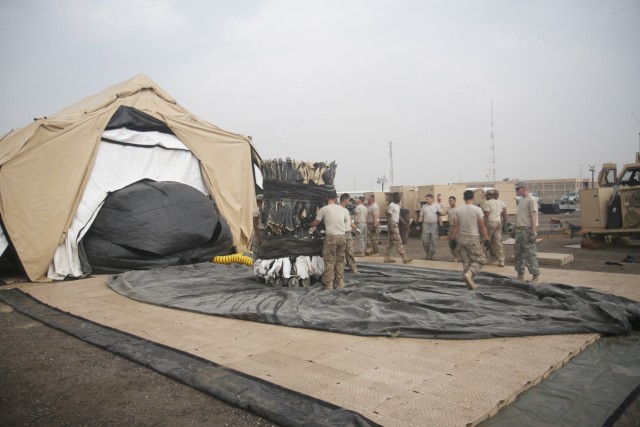 U.S. Army Central's Contingency Command Post