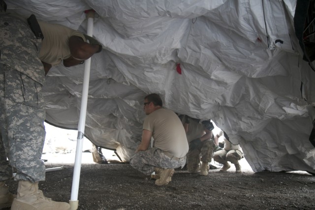 U.S. Army Central's Contingency Command Post