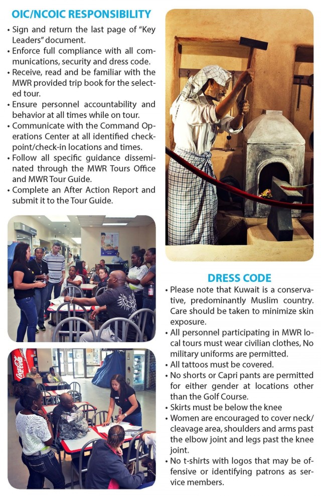 Visit Kuwait? Try the MWR trips