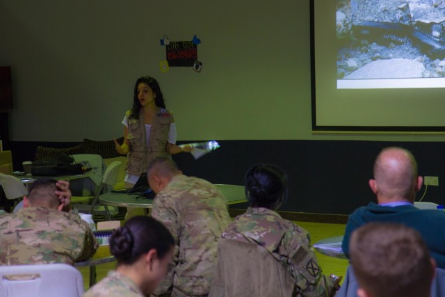 Service members learn USAID strategies, capabilities