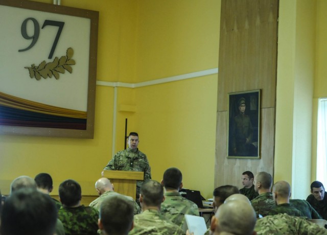 Lithuania Land Forces hosts Thunder Strike with US and Danish forces