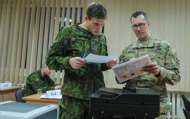 Lithuania Land Forces hosts Thunder Strike with US and Danish forces