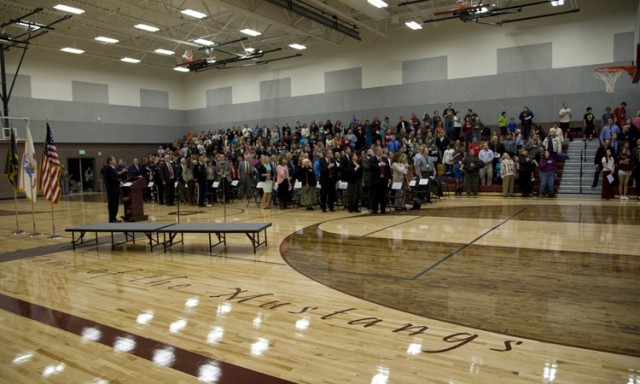 Dugway school gymnasium 