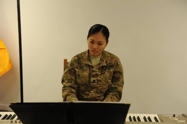 Soldier spreads joy through love for piano