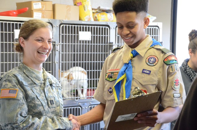 Positive Impact: Teen assists animal shelter for Eagle Scout project