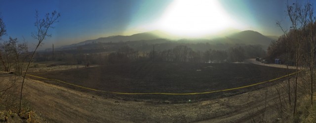 Kosovo Force hands Camp Cabra land back to local landowners outside Zubin-Potok