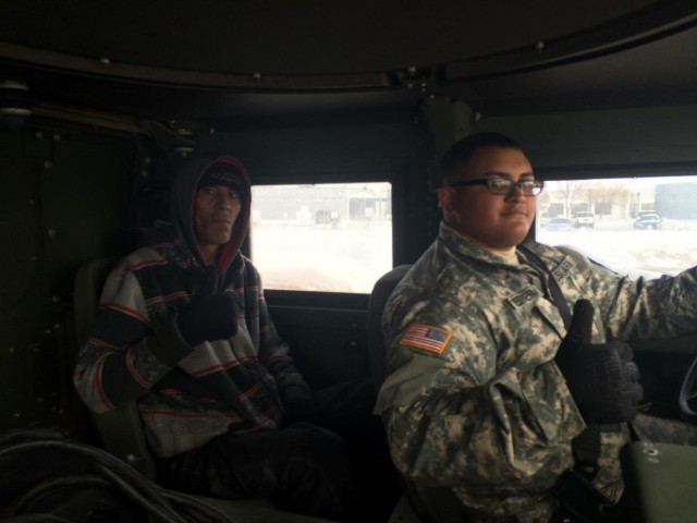 National Guard responds to call for disaster relief during Winter Storm Goliath