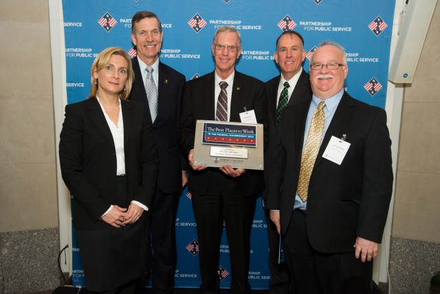 The 2015 Best Places to Work in the Federal Government Award Presentation.