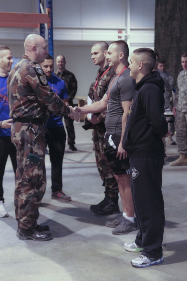 Hungarian troops lead Spartan 300 fitness challenge in Kosovo